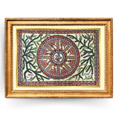 Raas Leela Madhubani Painting (Unframed) | Gifts | painting for living room | Handmade